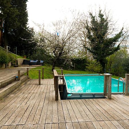 Вилла Casale Val D' Orcia- Relax E Lusso In Piscina Торрита-ди-Сьена Экстерьер фото